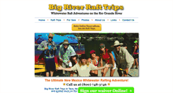 Desktop Screenshot of bigriverrafts.com